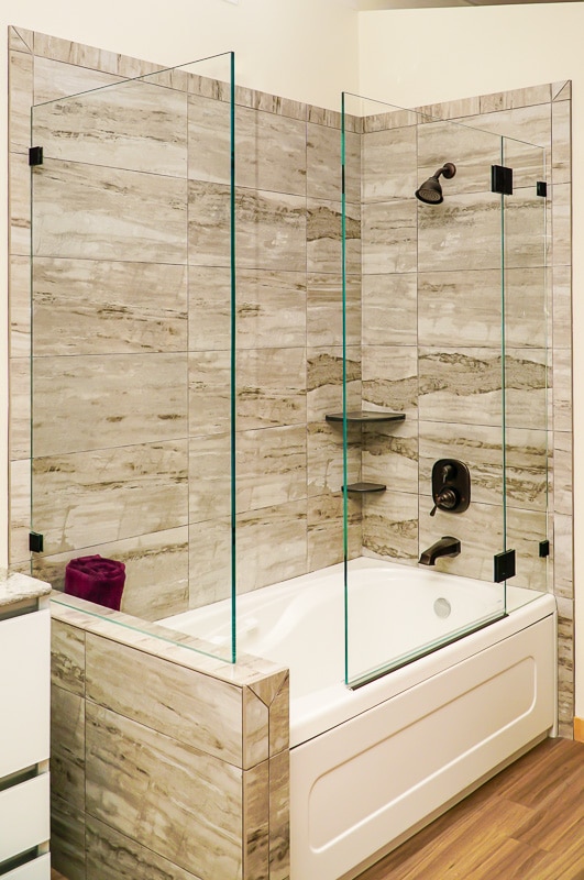All Glass Shower Enclosures Image Gallery | Schicker Luxury Shower Doors | Concord, CA and Bay Area